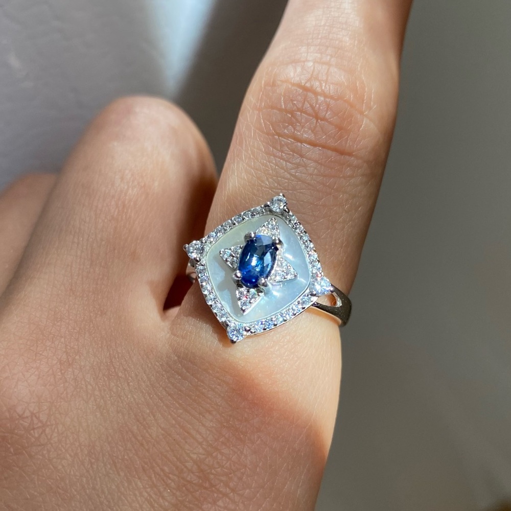 Sapphire ringS925